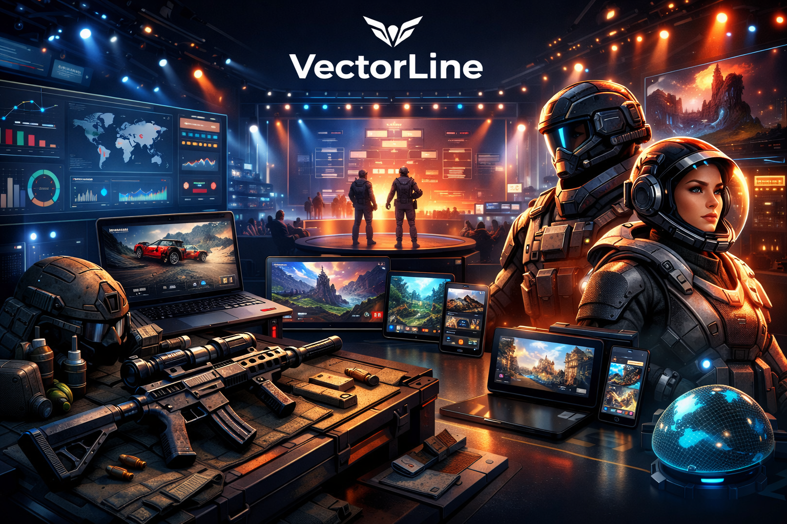 VectorLine Creator Systems visual